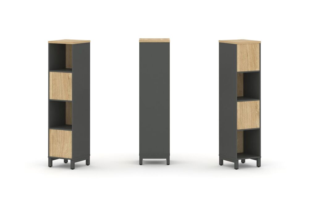 Набор стеллажа двухстороннего, 4 яруса