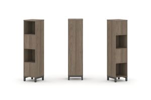 Набор стеллажа двухстороннего, 4 яруса