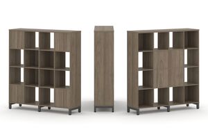 Набор стеллажа двухстороннего, 4 яруса