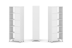 Набор стеллажа двухстороннего, 5 ярусов