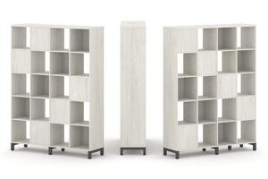 Набор стеллажа двухстороннего, 5 ярусов