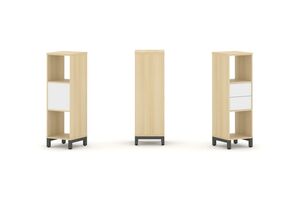 Набор стеллажа одностороннего, 3 яруса