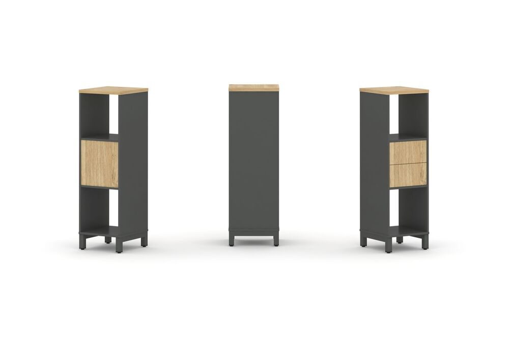 Набор стеллажа одностороннего, 3 яруса