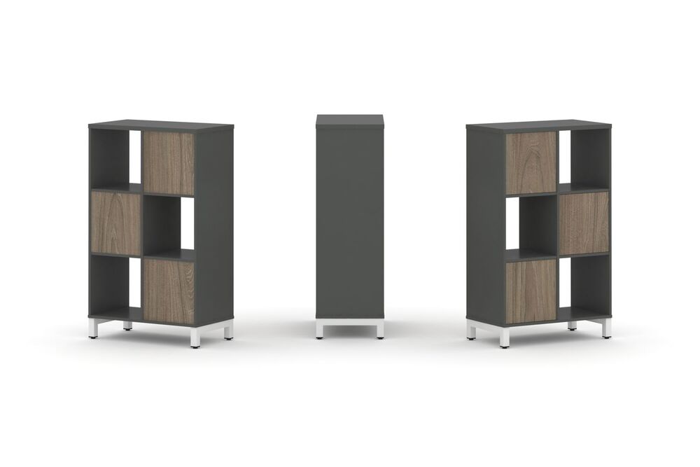 Набор стеллажа одностороннего, 3 яруса