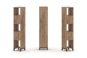 Набор стеллажа одностороннего, 5 ярусов