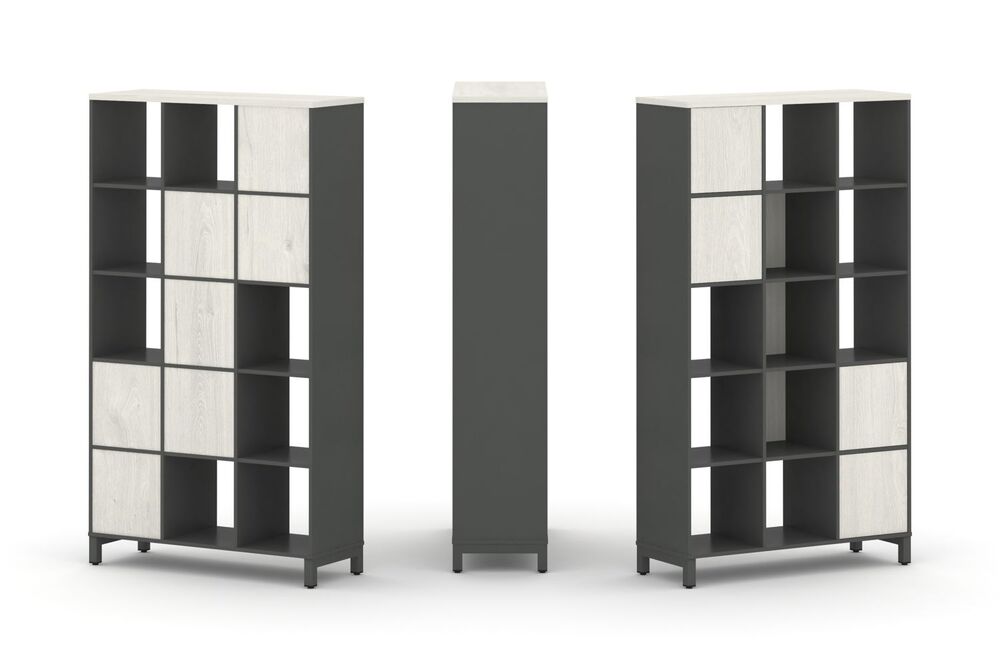 Набор стеллажа одностороннего, 5 ярусов