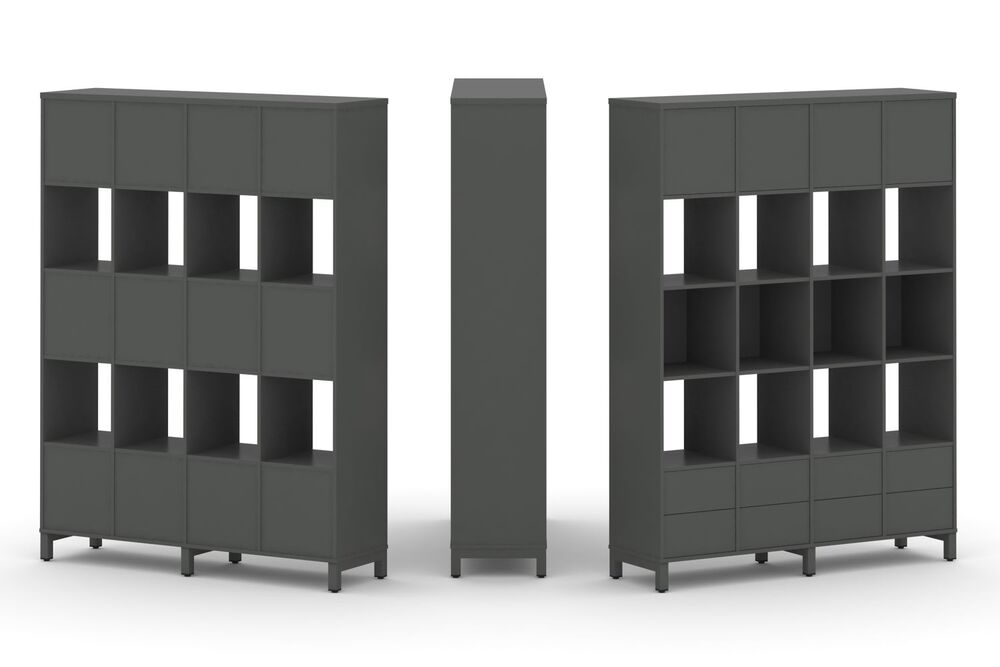 Набор стеллажа одностороннего, 5 ярусов