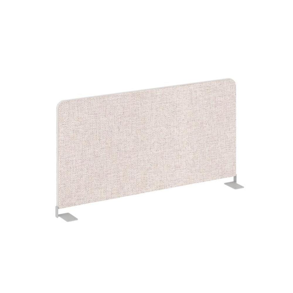 Настольный экран боковой (тканевый с алюминиевым кантом)