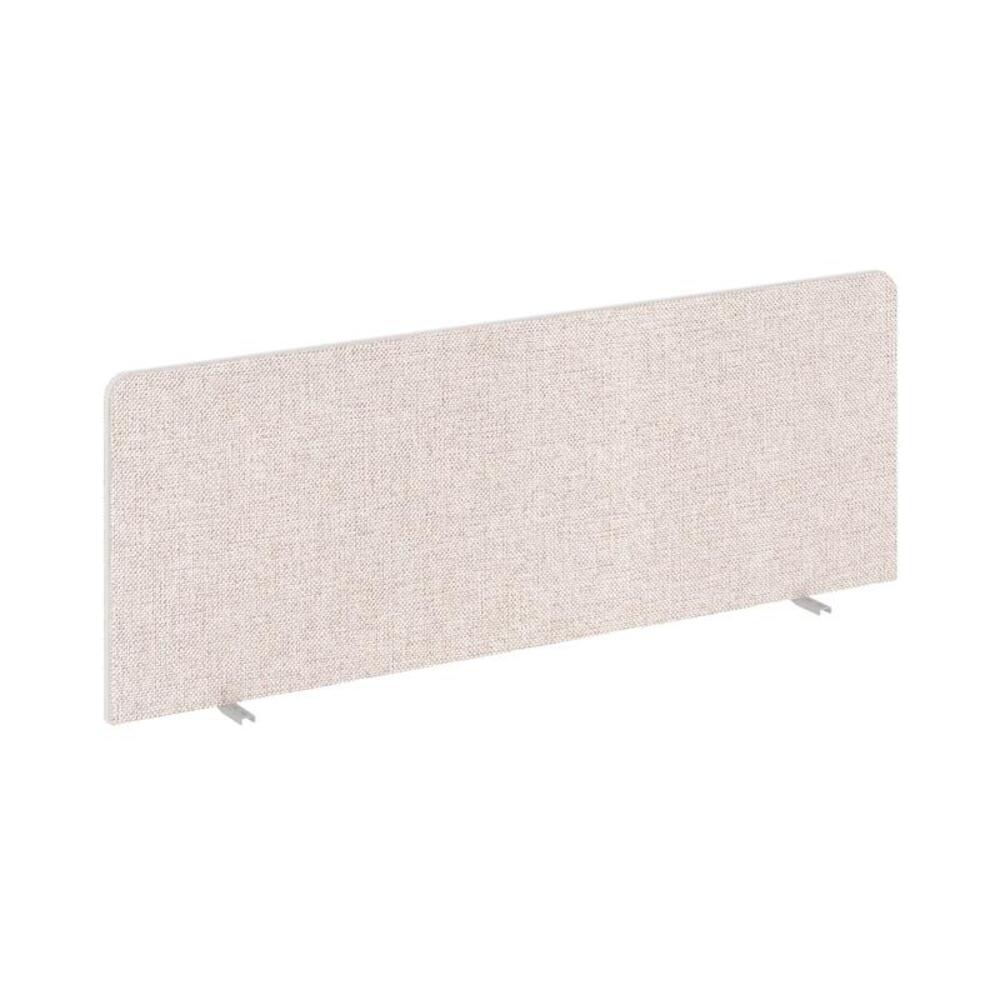 Настольный экран фронтальный (тканевый с алюминиевым кантом)