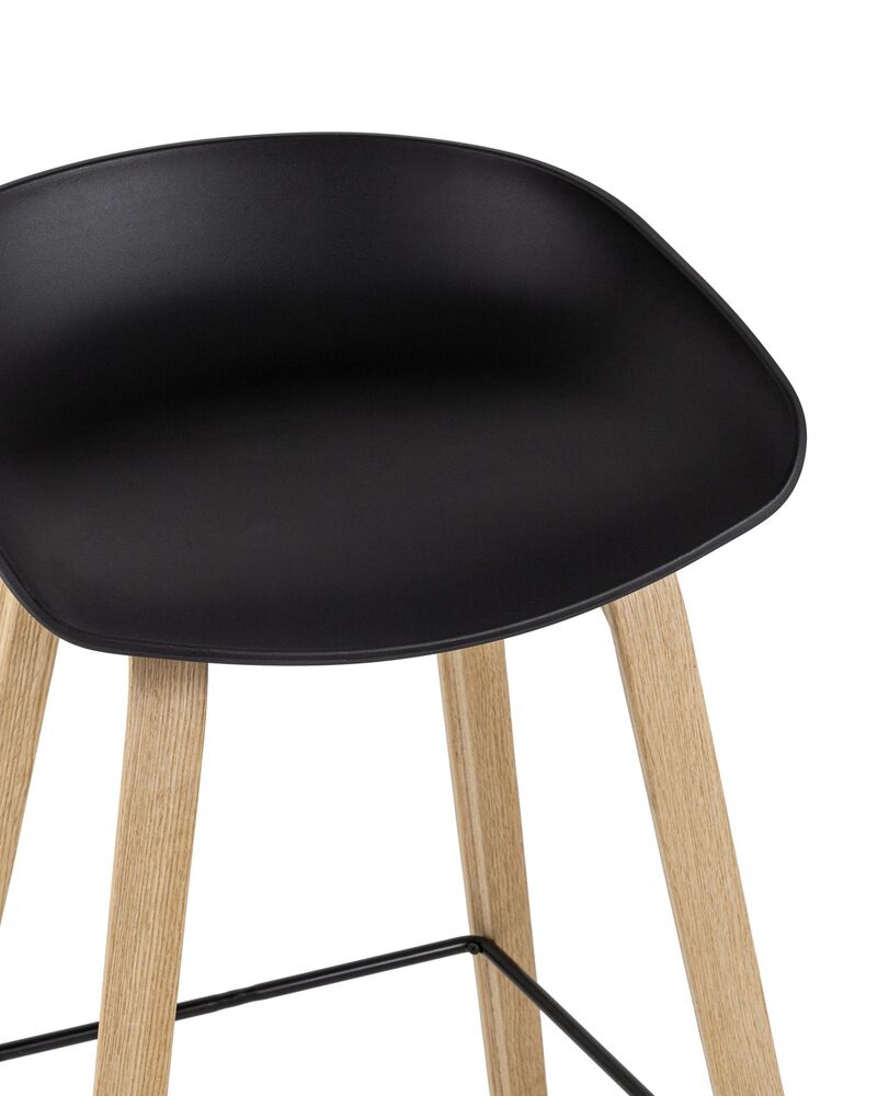 Стул барный LIBRA ЧЕРНЫЙ 2 шт