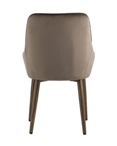Стул Диана велюр коричневый 4 шт