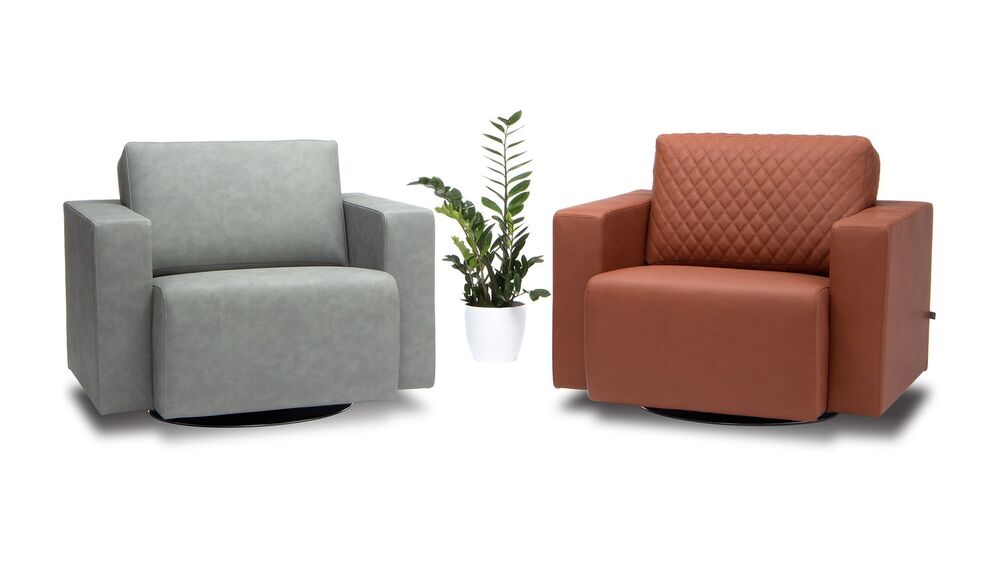 Кресло на поворотном блине