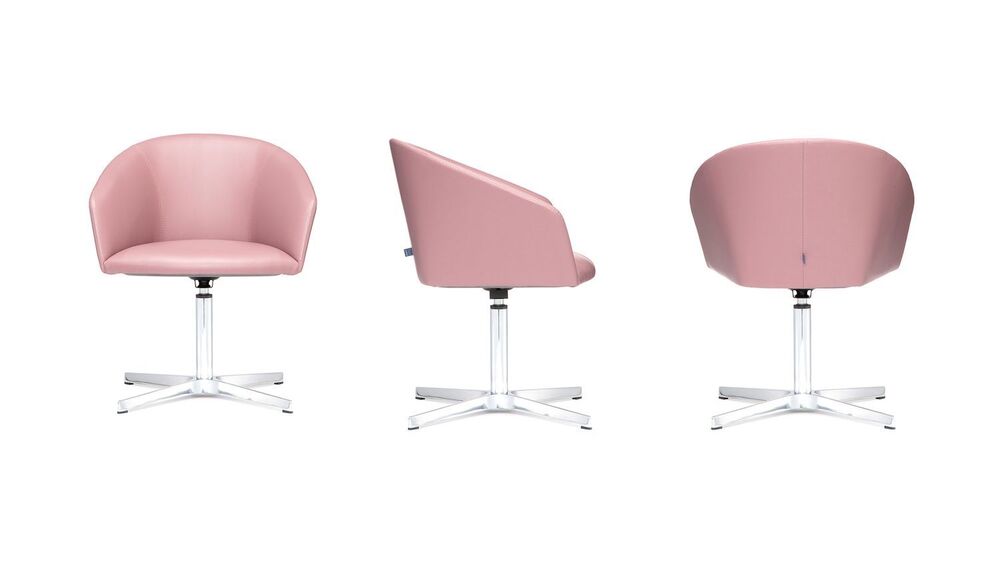 Кресло на крестовине с возвратным механизмом