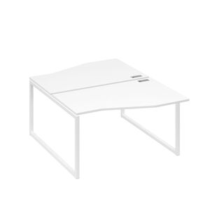 Рабочая станция столы (2х140) Техно каркас QUATTRO