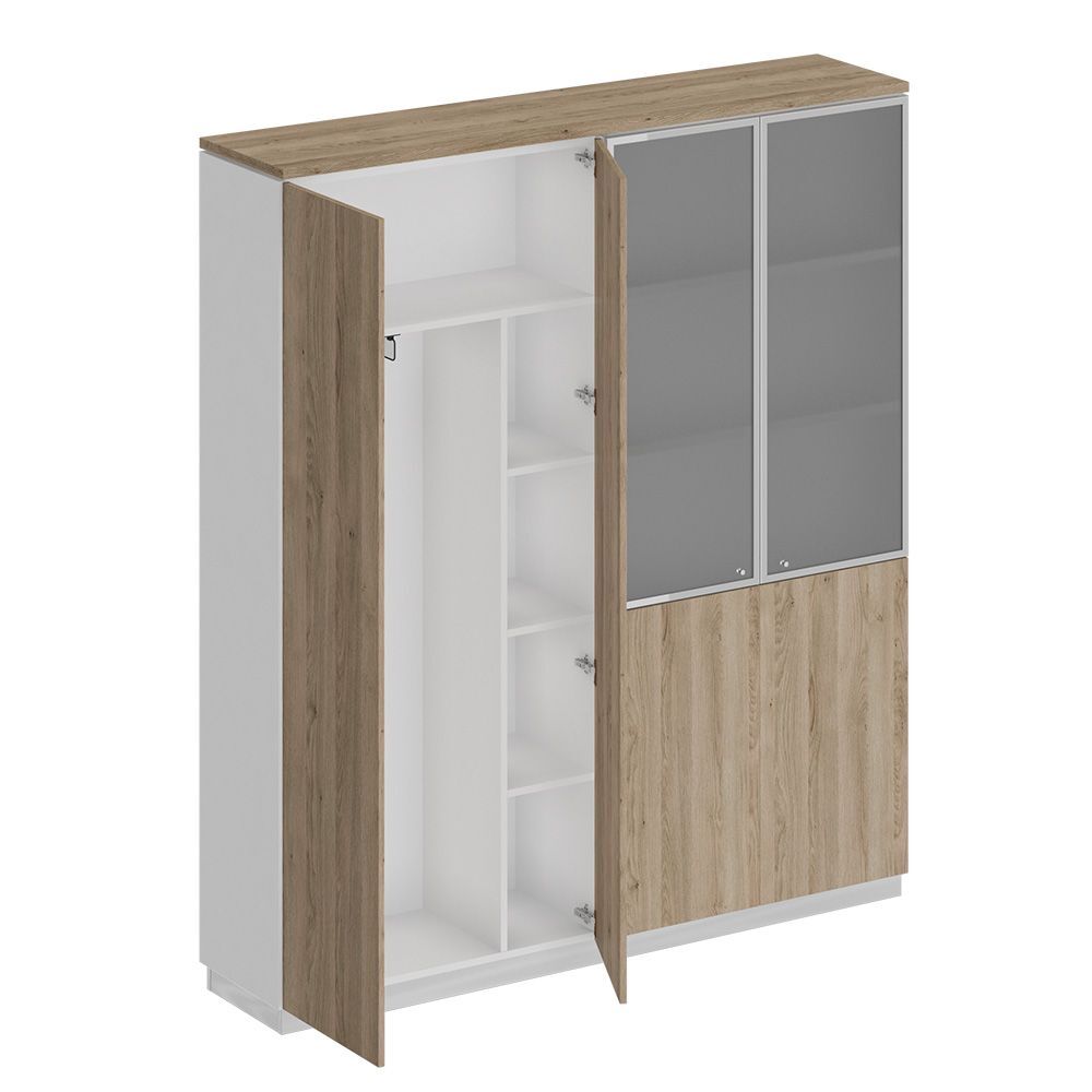 Шкаф комбинированный гардероб с полками