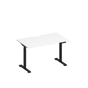 Стол письменный на электроприводе с вырезом