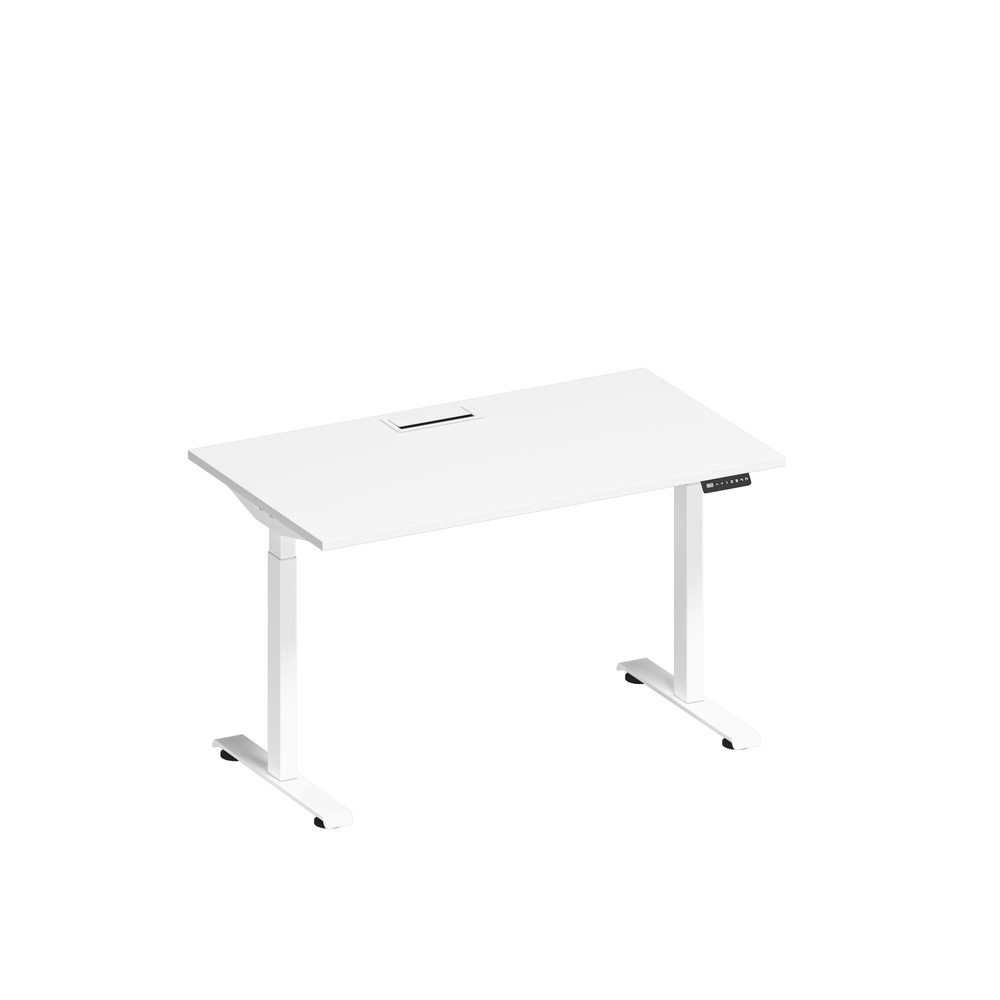 Стол письменный на электроприводе с заглушкой