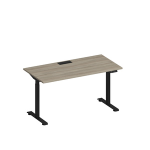 Стол письменный на электроприводе с заглушкой