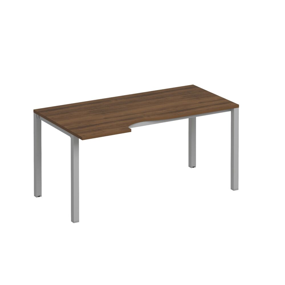 Стол эргономичный левый на металлокаркасе КФ