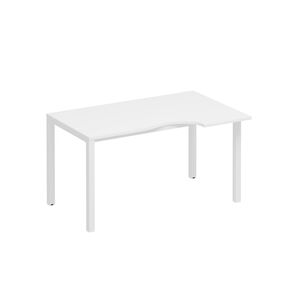 Стол эргономичный правый на металлокаркасе КФ