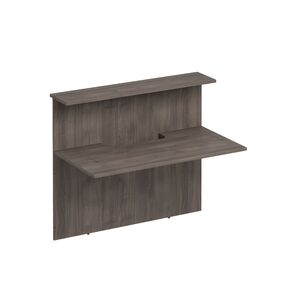 Модуль ресепшен прямой с вырезом  без опор