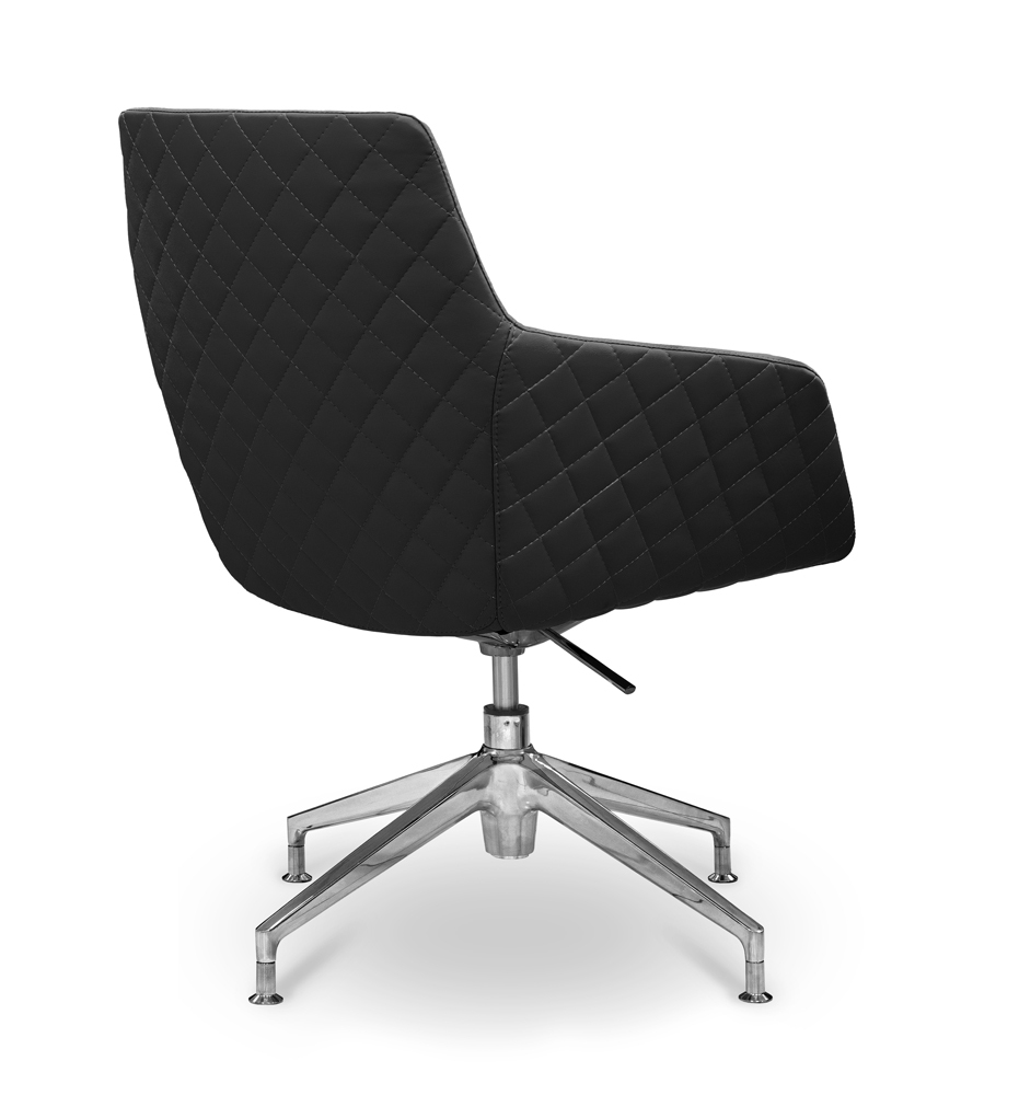 Кресло посетителя Aurora НХ4 (кожа)