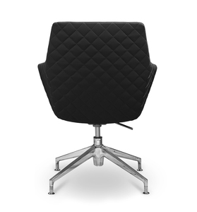 Кресло посетителя Aurora НХ4 (кожа)