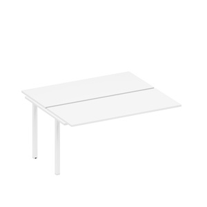 Секция стола рабочей станции на металлокаркасе