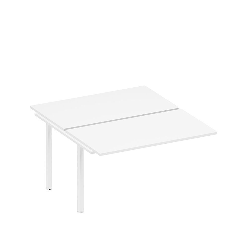 Секция стола рабочей станции на металлокаркасе