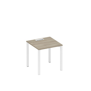 Стол письменный на металлокаркасе, столешница с заглушкой